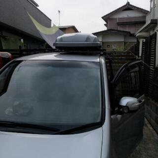 大きなルーフボックス、色々積めます。千葉市　　