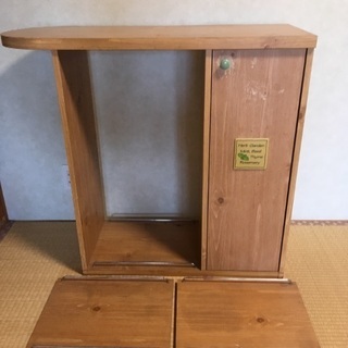 値下げ‼️木製キッチンカウンター