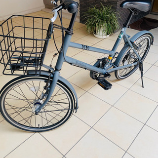 【美品】mark Rosa ブリヂストン自転車 前後20インチ オートライト キー付き