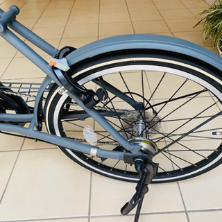 【美品】mark Rosa ブリヂストン自転車 前後20インチ オートライト キー付き