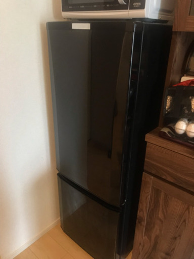 冷蔵庫 ブラック MITSUBISHI