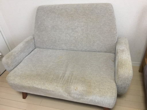 Unico Evaソファ 2シーター 別カバーあり Kt 白金高輪のソファ 2人掛けソファ の中古あげます 譲ります ジモティーで不用品の処分