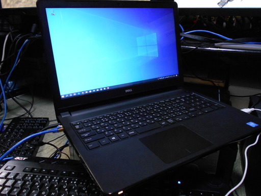 ノートパソコン DELL INSPIRON  Windows10 HDD1TB メモリ4GB   　おまけOffice付 本体使用時間約450時間　[取引中]