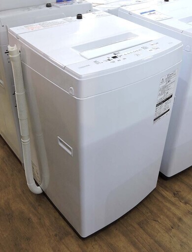 北大前! 札幌 引取 東芝 AW-45M5 洗濯機 2018年製 4.5kg ホワイト