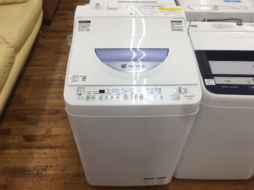 安心の6ヶ月保証つき【トレジャーファクトリー入間店】SHARPの縦型洗濯乾燥機のご紹介!