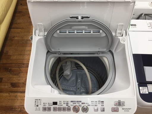 安心の6ヶ月保証つき【トレジャーファクトリー入間店】SHARPの縦型洗濯乾燥機のご紹介!