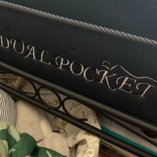 ☆ニトリ ダブルベット デュアルポケット2 汚れ無し☆