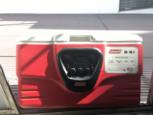 Coleman ラジオ付き クーラーボックス