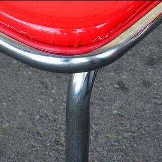 Coca-Cola/コカ・コーラ アメリカンダイナーを復刻 ローテーブル エナメル地 V-チェア 5点セット