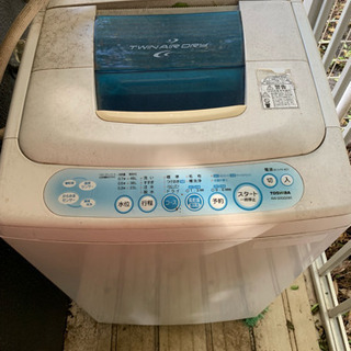 無料！TOSHIBA洗濯機 １０月７日、８日の引き取り限定