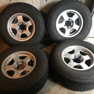 溝あり美品【格安】265/70R16 ヨコハマ ジオランダー H/T・S 16×8 139.8