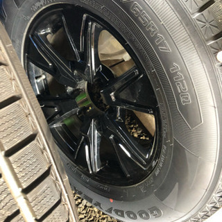 265/65R17 スタッドレスタイヤ・ホイール・ナット セット SUV プラド 