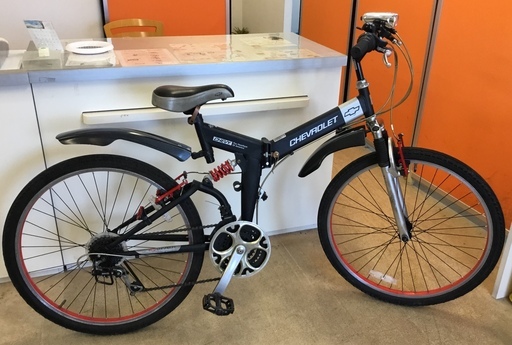 【引き取り限定】最終値下げCHEVROLET マウンテンバイク ブラック 引き取り限定』 CHEVROLET シボレー マウンテンバイク ブラック