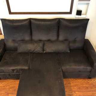 3人掛けソファ オットマン付(値引きしました！)