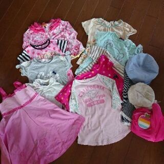 120センチ 女の子 ROXYTシャツ グローバルワークtシャツ...