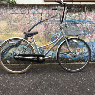 激レア ママチャリカスタム バンザイハンドル John 舎人公園の自転車の中古あげます 譲ります ジモティーで不用品の処分