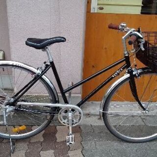 Sakura Kiyouto Japan 27吋シティクロスバイク 内装3段 ブラック 自転車工房としくら 鴫野のクロスバイク の中古あげます 譲ります ジモティーで不用品の処分