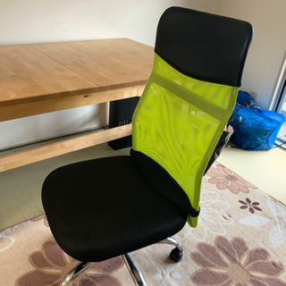 【オフィスチェア 】事務椅子1脚　グリーン