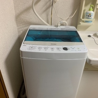 中古 Haier JW-C45A 洗濯機 2019年製