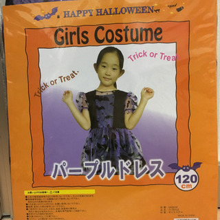 新品☆ハロウィン 女児用ドレス120cm