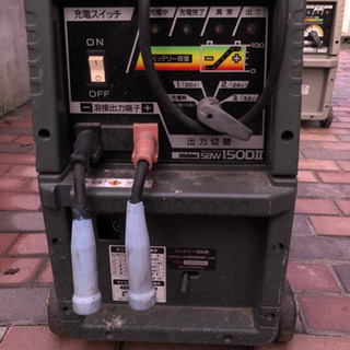 【再値下げ】バッテリー溶接機 shindaiwa SBW150DⅡ メンテナンスフリーバッテリー搭載