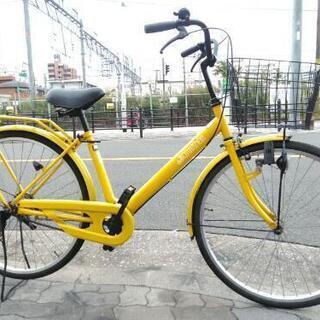 ジモティー特価 黄色いおしゃれサイクル２６型中古自転車新大阪サイクルキッズ サイクルキッズ 東淀川のその他の中古あげます 譲ります ジモティーで不用品の処分