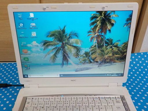 NECノートパソコン　Lavie LL550/K　すぐ使えます