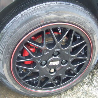 日本製 2ウェイ BBS RG 155/65r14 6j +45 14インチ pcd100 4h | vendee