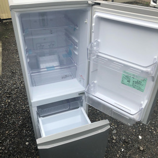 MITSUBISHI ELECTRIC 三菱 冷蔵庫 ボトム冷凍室 右開き 146L ピュア