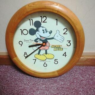 【至急】ミッキーマウス　掛け時計