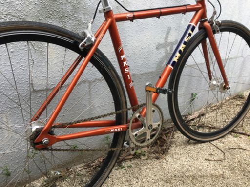 サイクリング　バック 福岡県の自転車 masi ピストバイク