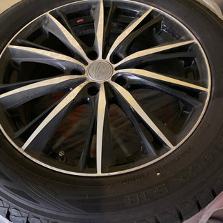 ダンロップスタッドレスタイヤ18インチ✖️ Leonisホイール - タイヤ  