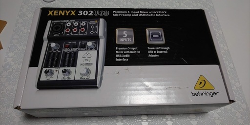 ベリンガー　XENYX　302　USB