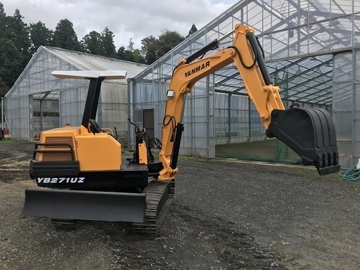 ヤンマー YB271U(Z) ユンボ バックホー 油圧ショベル 鉄キャタ 3t 3トン