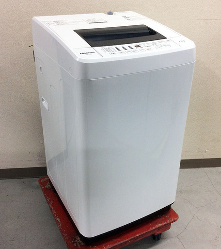 美品！ハイセンス Hisense 全自動洗濯機 HW-T45A 2017年製  4.5kg