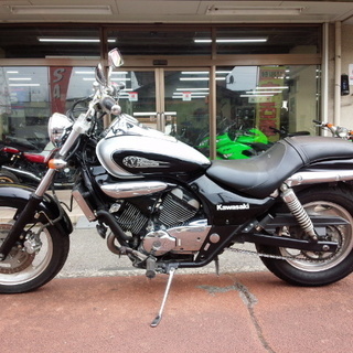 NO.2887　エリミネーター２５０Ｖ　水冷４サイクルＶツイン　ライザー＆ハンドル　シルバー/ブラック　☆彡 NO.2887 エリミネーター250V 水冷4サイクルVツイン ライザー