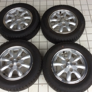 ダイハツ純正ホイール　GOODYEAR Ice NAVI　ZEAⅡ　155/75R13