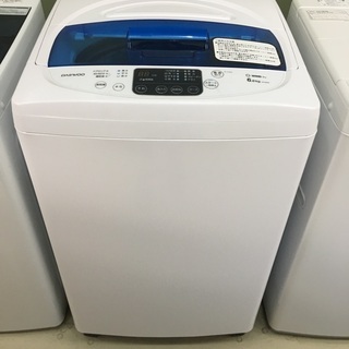 洗濯機 ダイウ DW-S60KB 2018年製 6.0kg 中古品