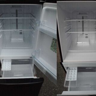 Panasonic/パナソニック 2ドア 冷蔵庫 NR-BW149C-K 2017年製 138L