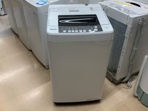 安心の6ヶ月保証付！Hisense 2018年製 全自動洗濯機 【トレファク町田店】