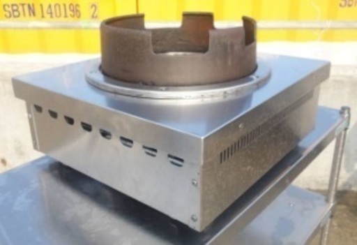 値下げ！タニコー 都市ガス13A用 CRU-1 業務用1口卓上中華なべ用コンロ