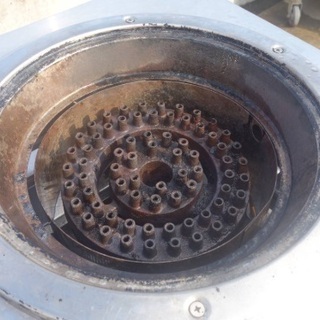 値下げ！タニコー　都市ガス13A用　CRU-1　業務用1口卓上中華なべ用コンロ　中古