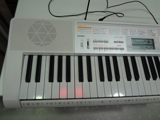 モノ市場 東海店 CASIO カシオ 電子ピアノ キーボード LK-118 61鍵盤