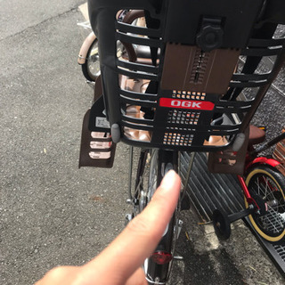 只今取引中！お返事返せません。電動自転車☆前後子供乗せ付 只今取引中！お返事返せません。電動自転車☆前後子供乗せ付