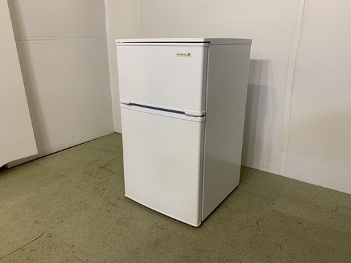 ヤマダ電機　YAMADA　ノンフロン冷凍冷蔵庫　YRZ-C09B1　2018年製