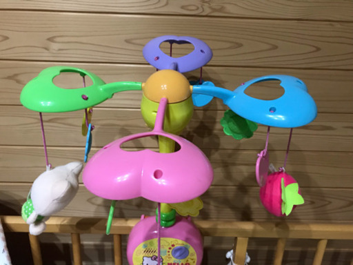 キティーちゃん ベビーベッド取り付け用 ハローキティ はじめて