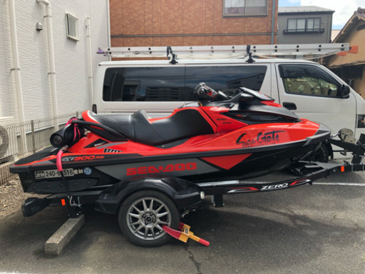 シードゥー RXT300 実動 トレーラーセット 最も安い 