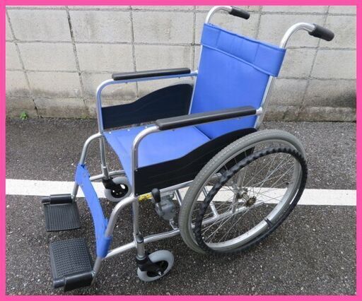 きれいなスチール自走式車椅子です。お安くお譲りいたします♪松永福利器具製造　介護用品