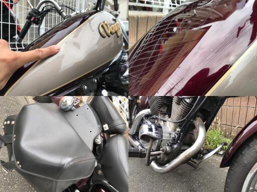 ビラーゴ250 状態良好 フロントフォークOH済み キャブ清掃調整済み
