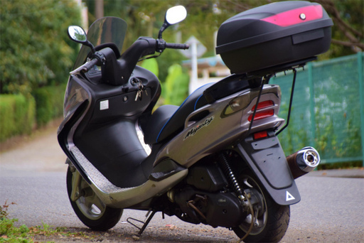 ☆マジェスティ125FI★18133km☆シートカスタム★サイドバイザー☆リアボックス★WAKO’Sオイル☆下取り全国配送も可能です☆彡 ☆マジェスティ125FI☆18133km☆シートカスタム☆サイドバイザー☆リア